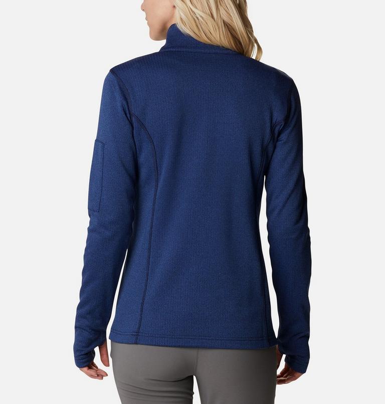 Women's Park View Half Zip Fleece, Color: Dark Nocturnal Heather, image 2