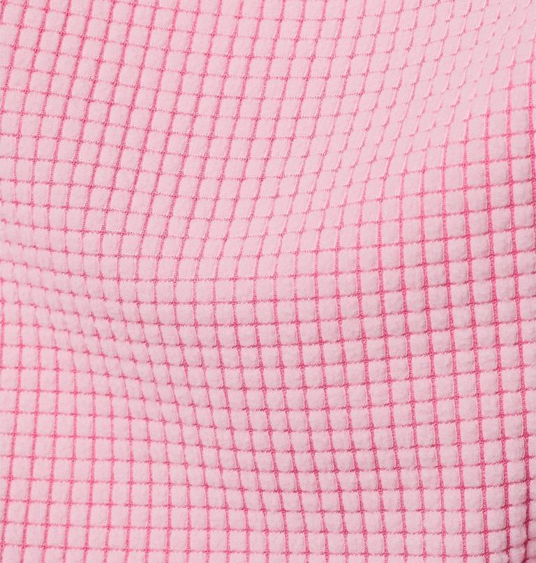 W Park View Grid Fleece 1/2 Zip, Color: Wild Geranium Heather, image 7