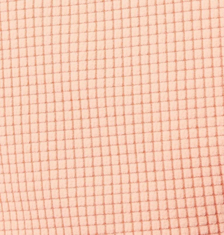 W Park View Grid Fleece 1/2 Zip | 852 | XL, Color: Faded Peach Heather, image 7