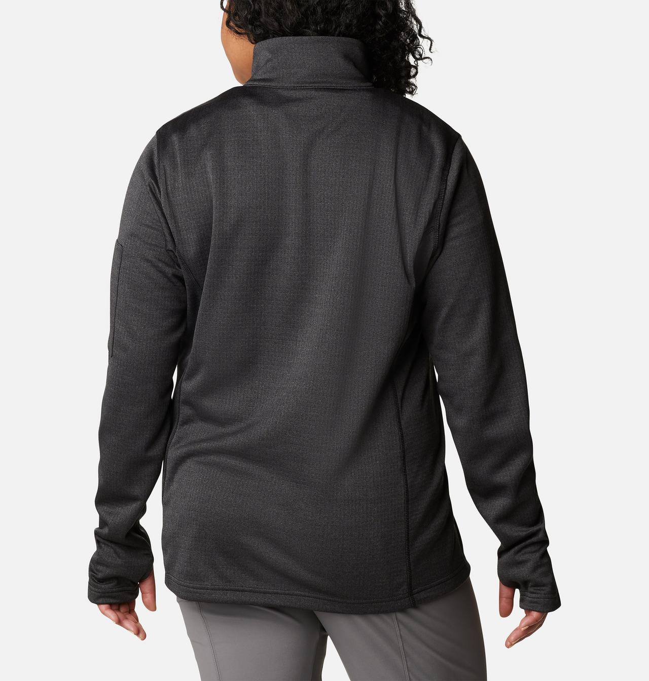Women's Park View™ Grid Half Zip Fleece Pullover - Plus Size 2