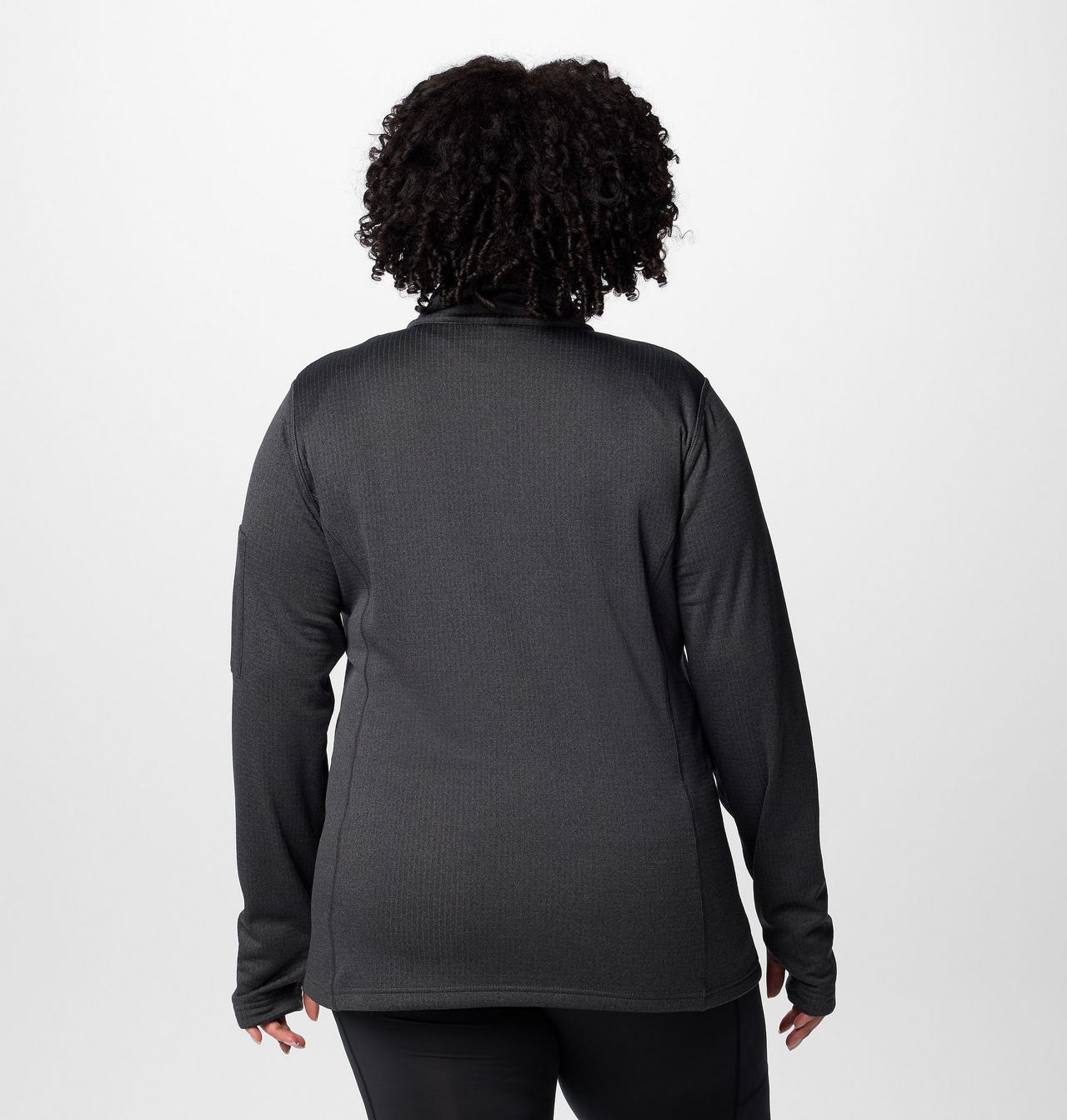Women's Park View™ Grid Half Zip Fleece Pullover - Plus Size 2