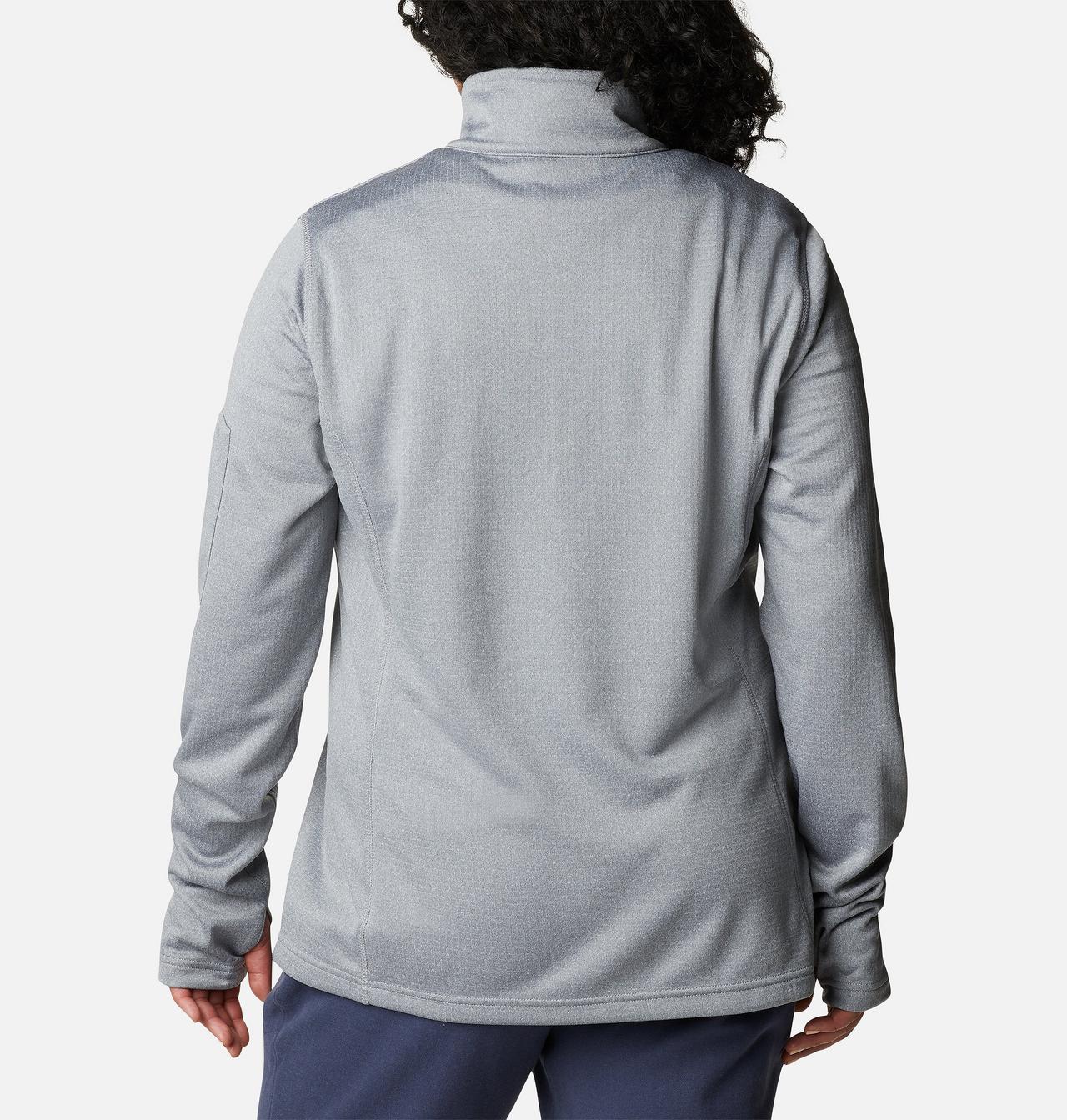 Women's Park View™ Grid Half Zip Fleece Pullover - Plus Size 2