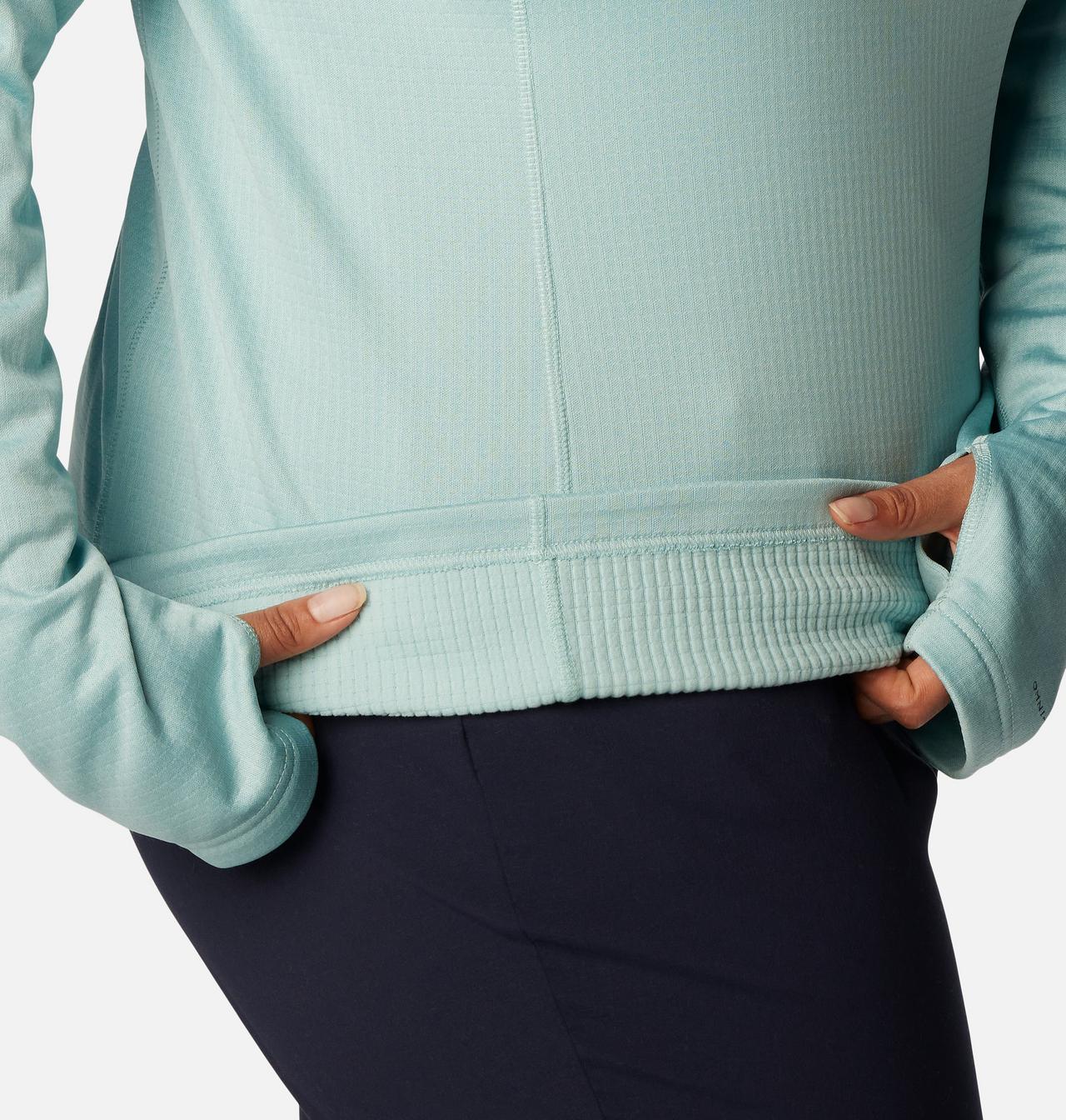Women's Park View™ Grid Half Zip Fleece Pullover - Plus Size 6