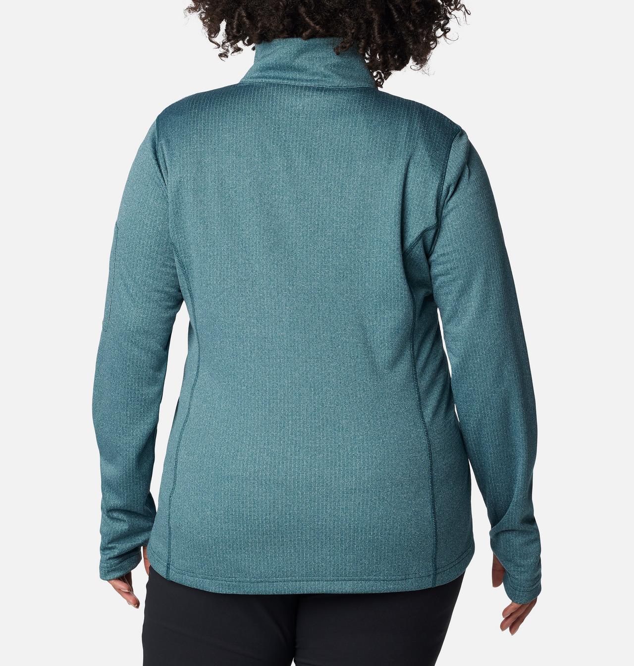 Women's Park View™ Grid Half Zip Fleece Pullover - Plus Size 2