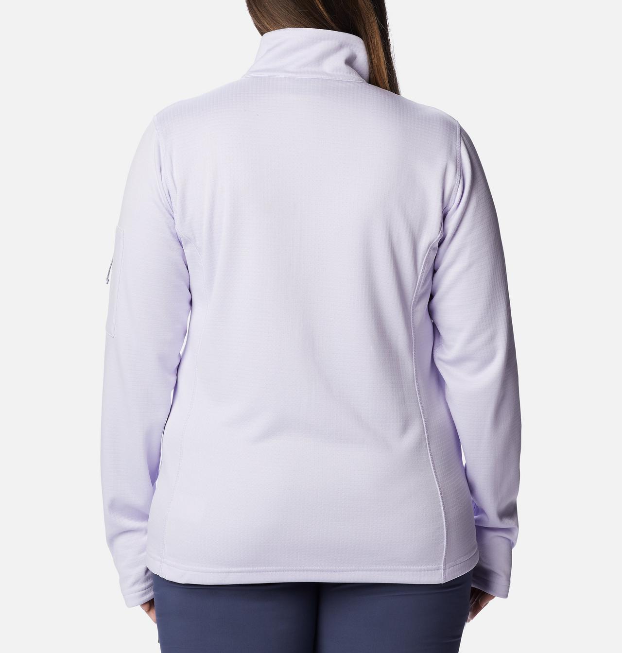 Women's Park View™ Grid Half Zip Fleece Pullover - Plus Size 2