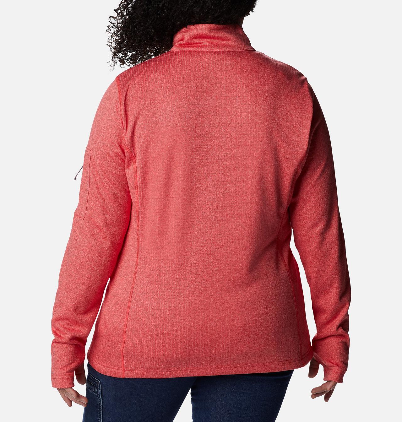 Women's Park View™ Grid Half Zip Fleece Pullover - Plus Size 2