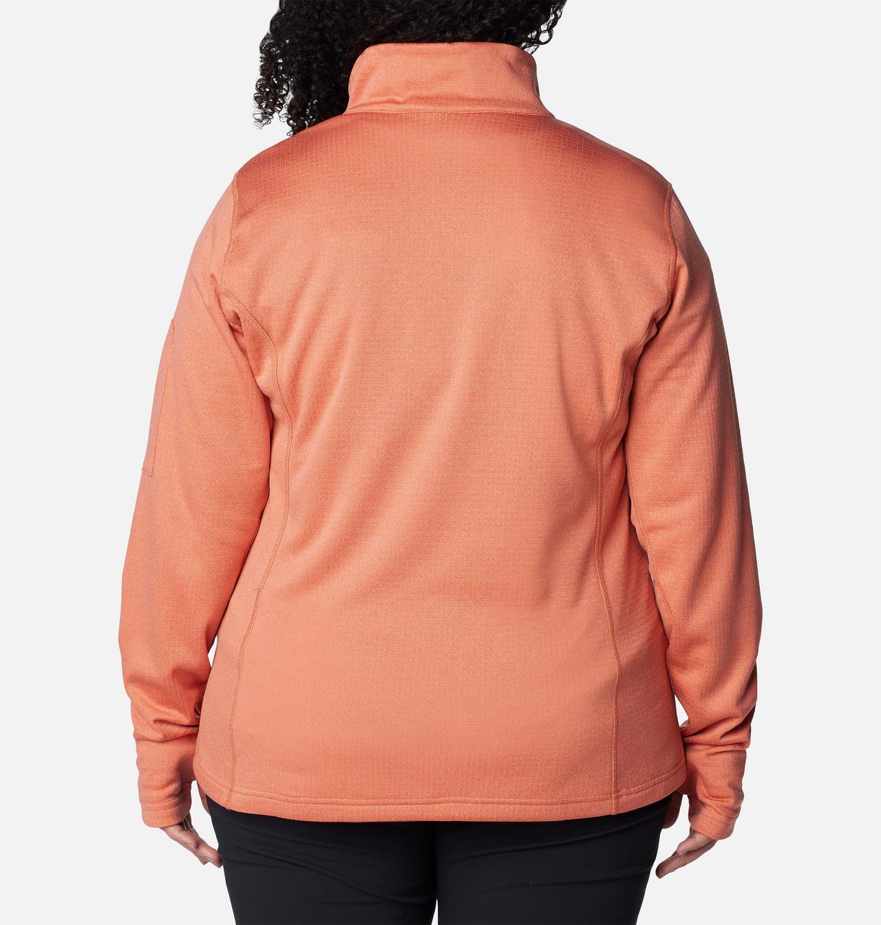 Women's Park View™ Grid Half Zip Fleece Pullover - Plus Size 2