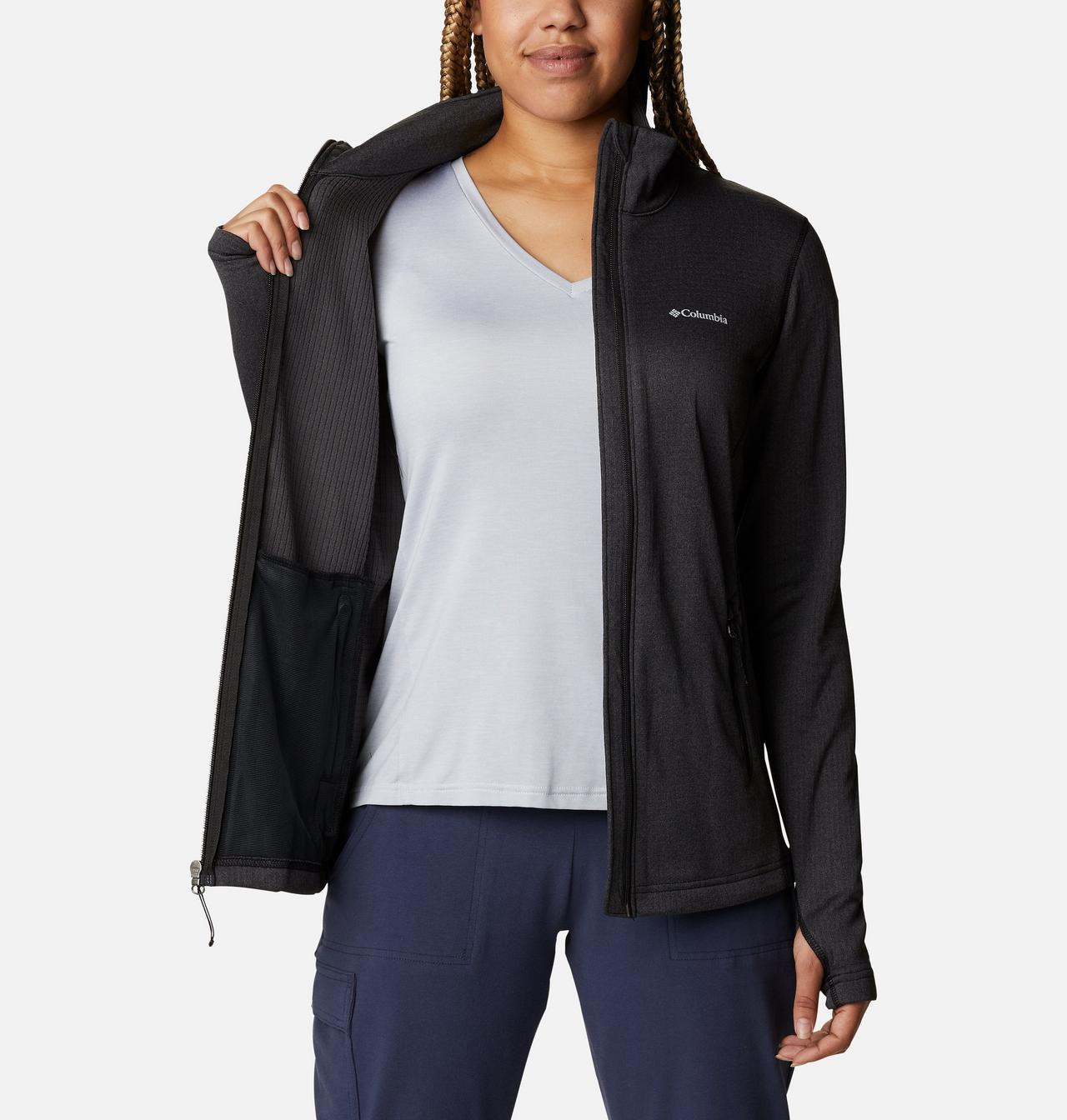 Women's Park View™ Grid Full Zip Fleece Jacket 5