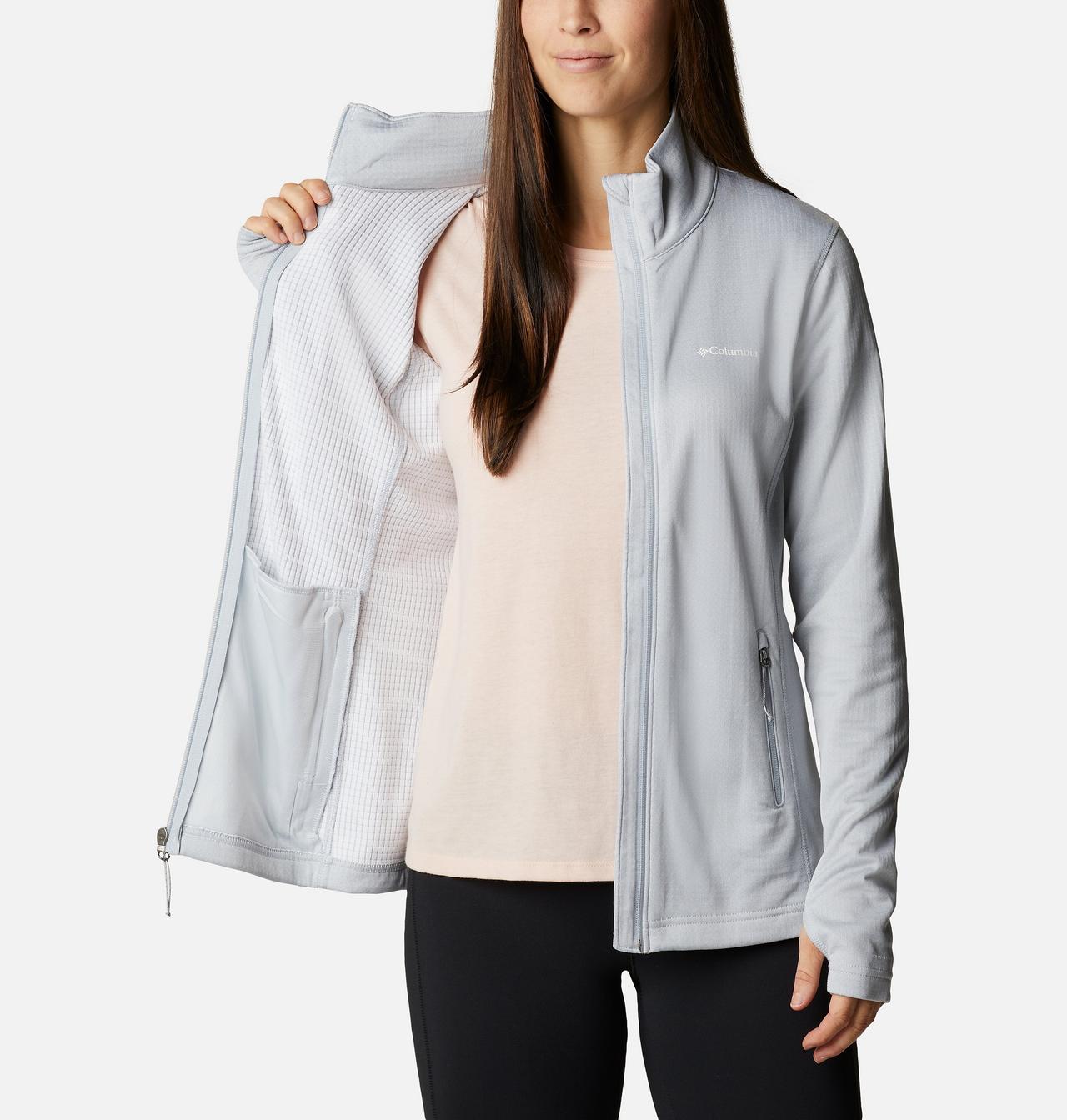Women's Park View™ Grid Full Zip Fleece Jacket 5