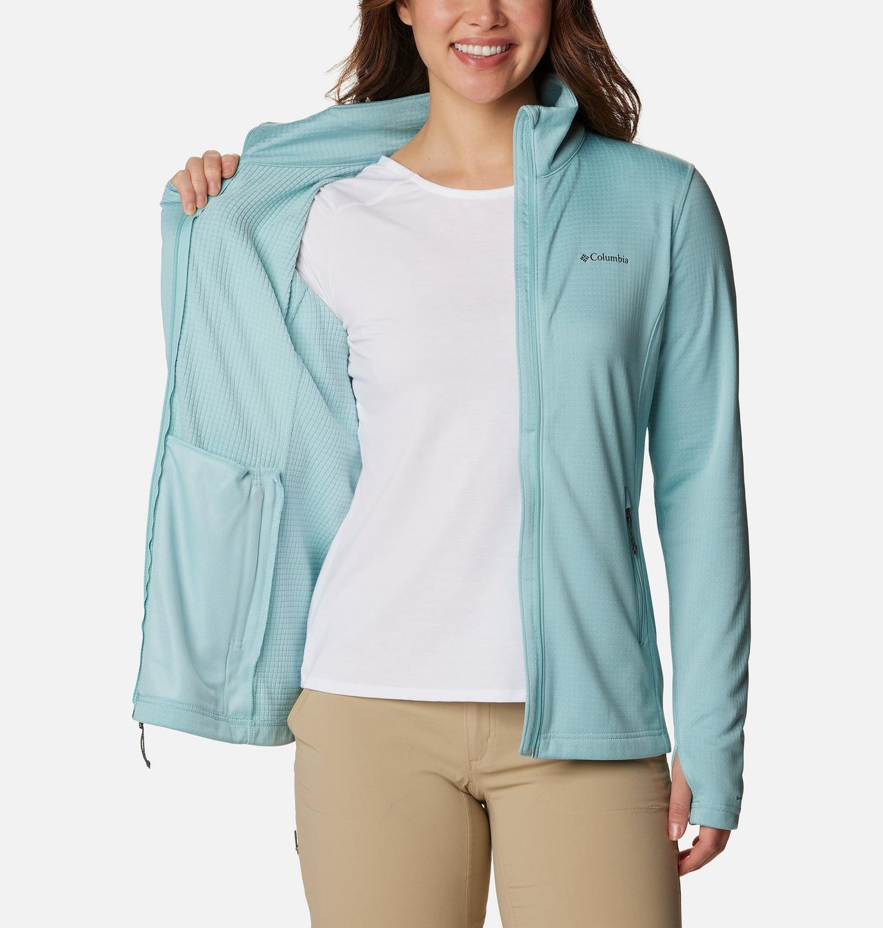 Women's Park View™ Grid Full Zip Fleece Jacket 5