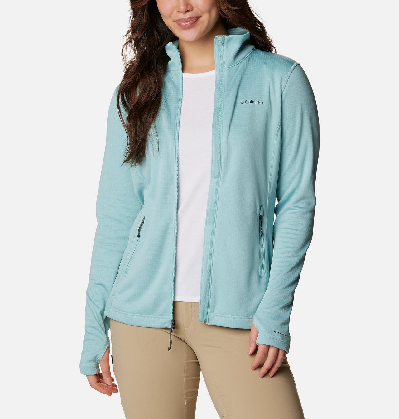 Women's Park View™ Grid Full Zip Fleece Jacket 8