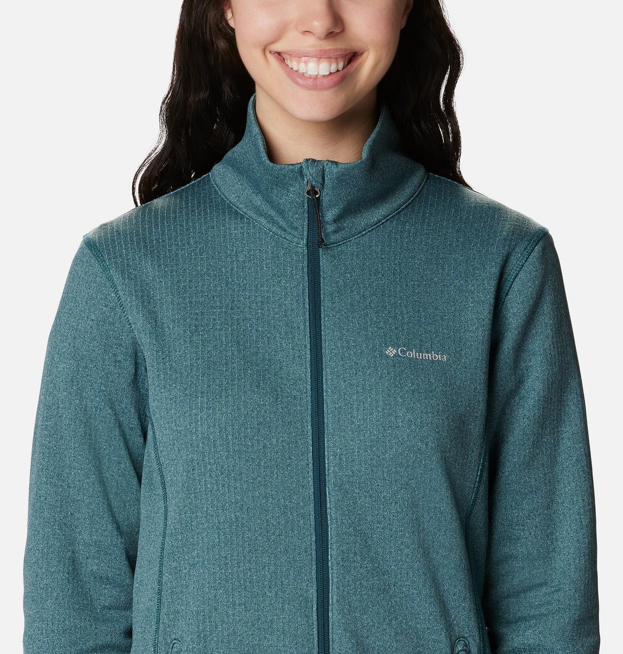 Women's Park View™ Grid Full Zip Fleece Jacket 4