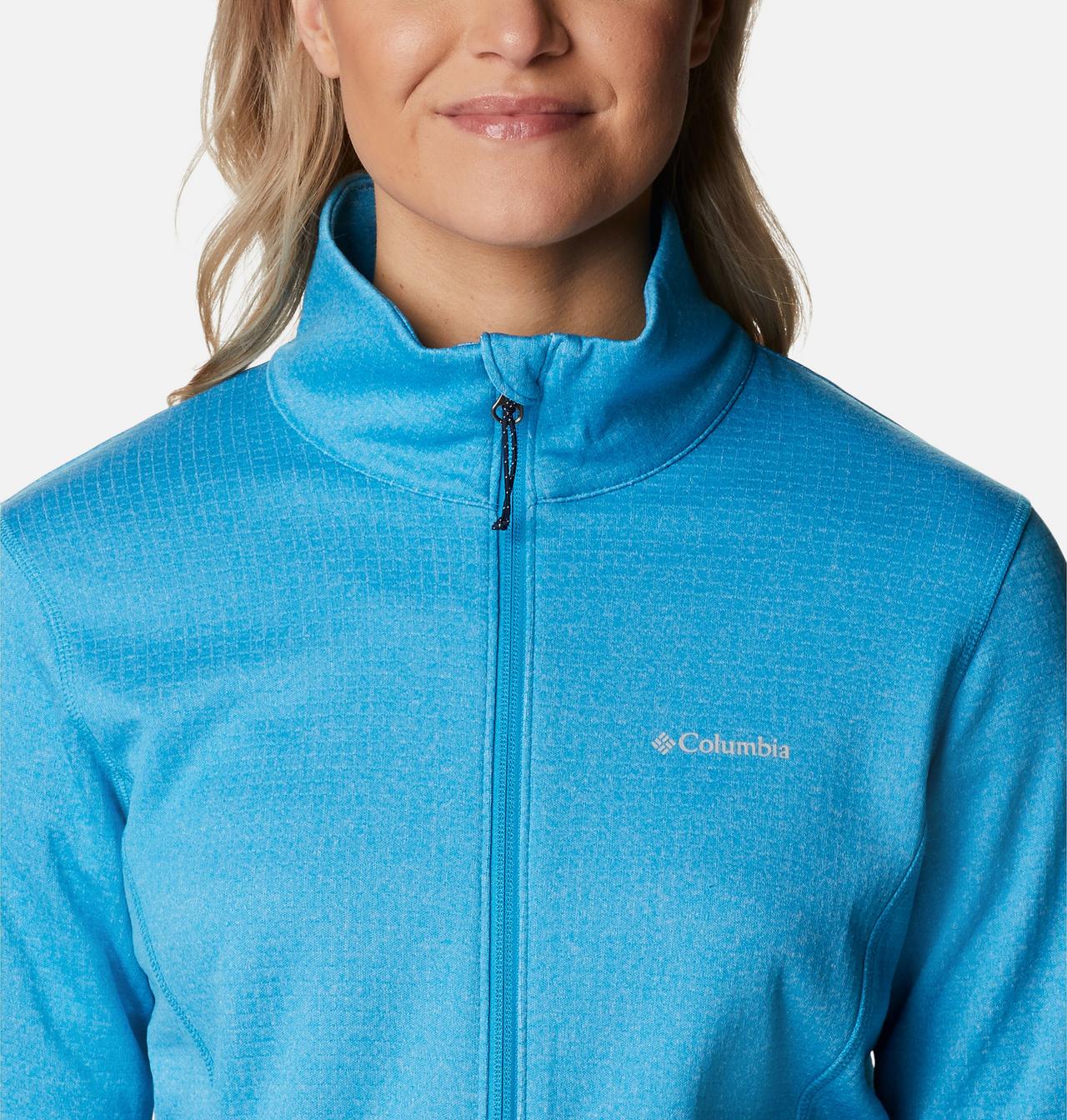 Women's Park View™ Grid Full Zip Fleece Jacket 4