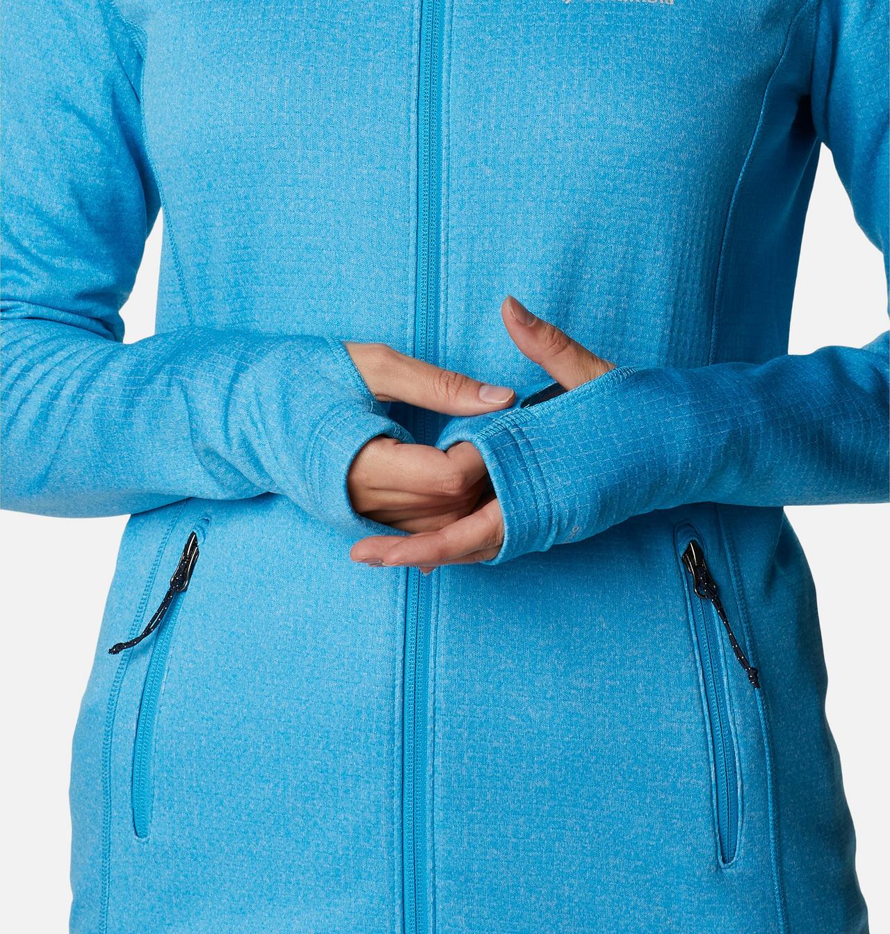 Women's Park View™ Grid Full Zip Fleece Jacket 7