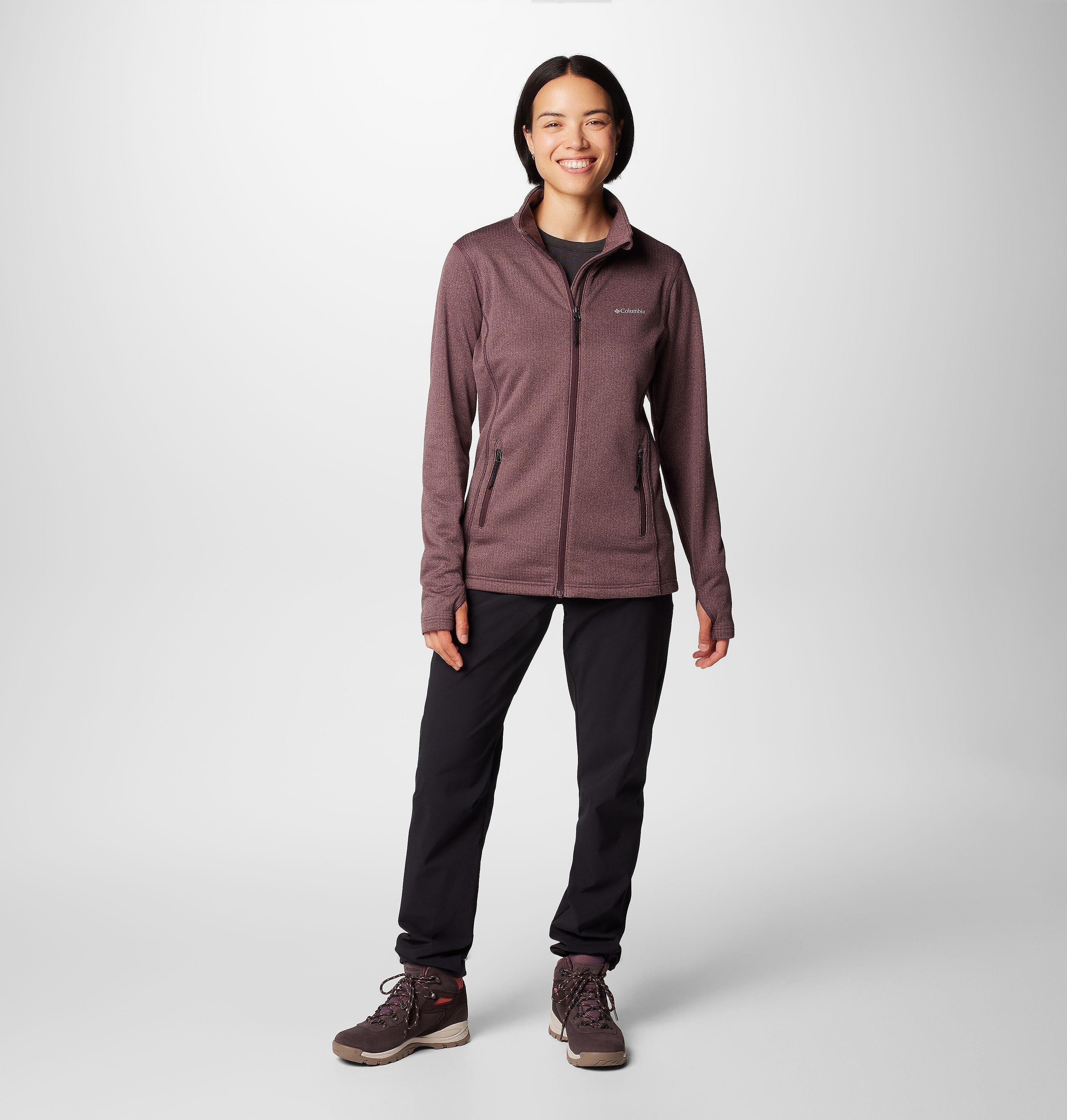 Women's Park View Grid Full Zip Fleece Jacket 3