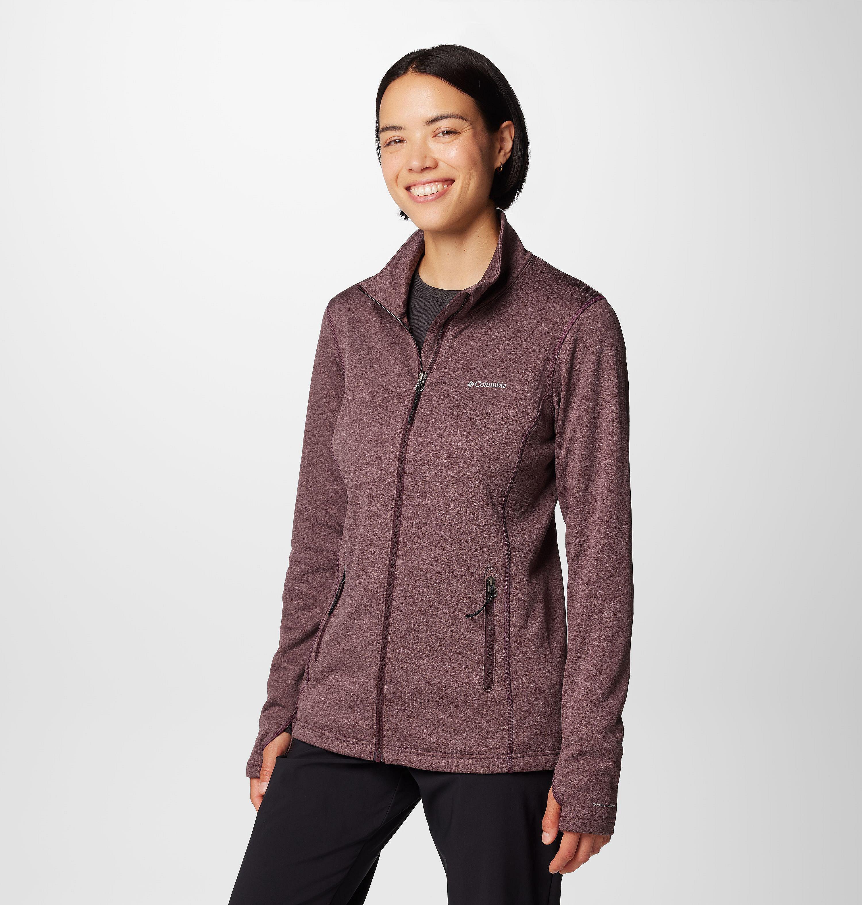 Women's Park View Grid Full Zip Fleece Jacket 4