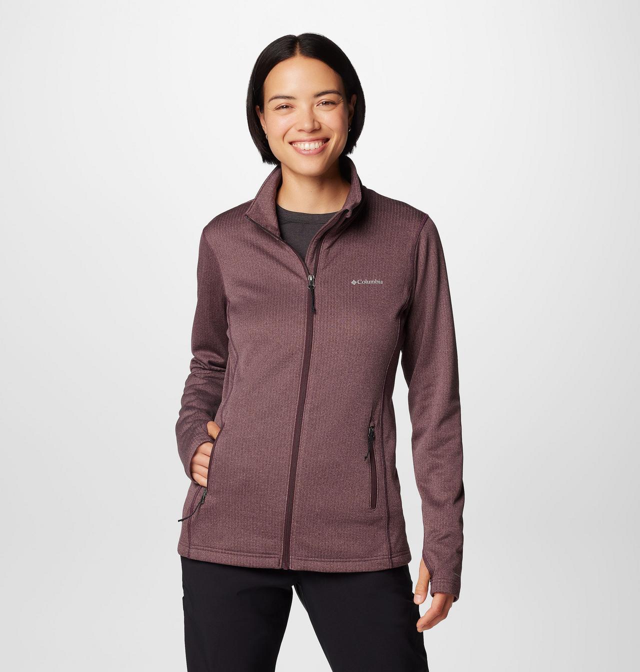 Women's Park View™ Grid Full Zip Fleece Jacket 1