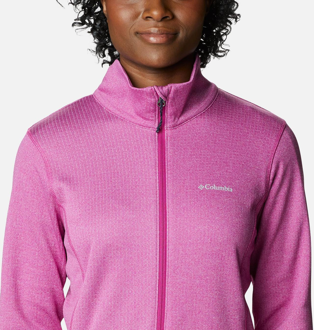 Women's Park View™ Grid Full Zip Fleece Jacket 4