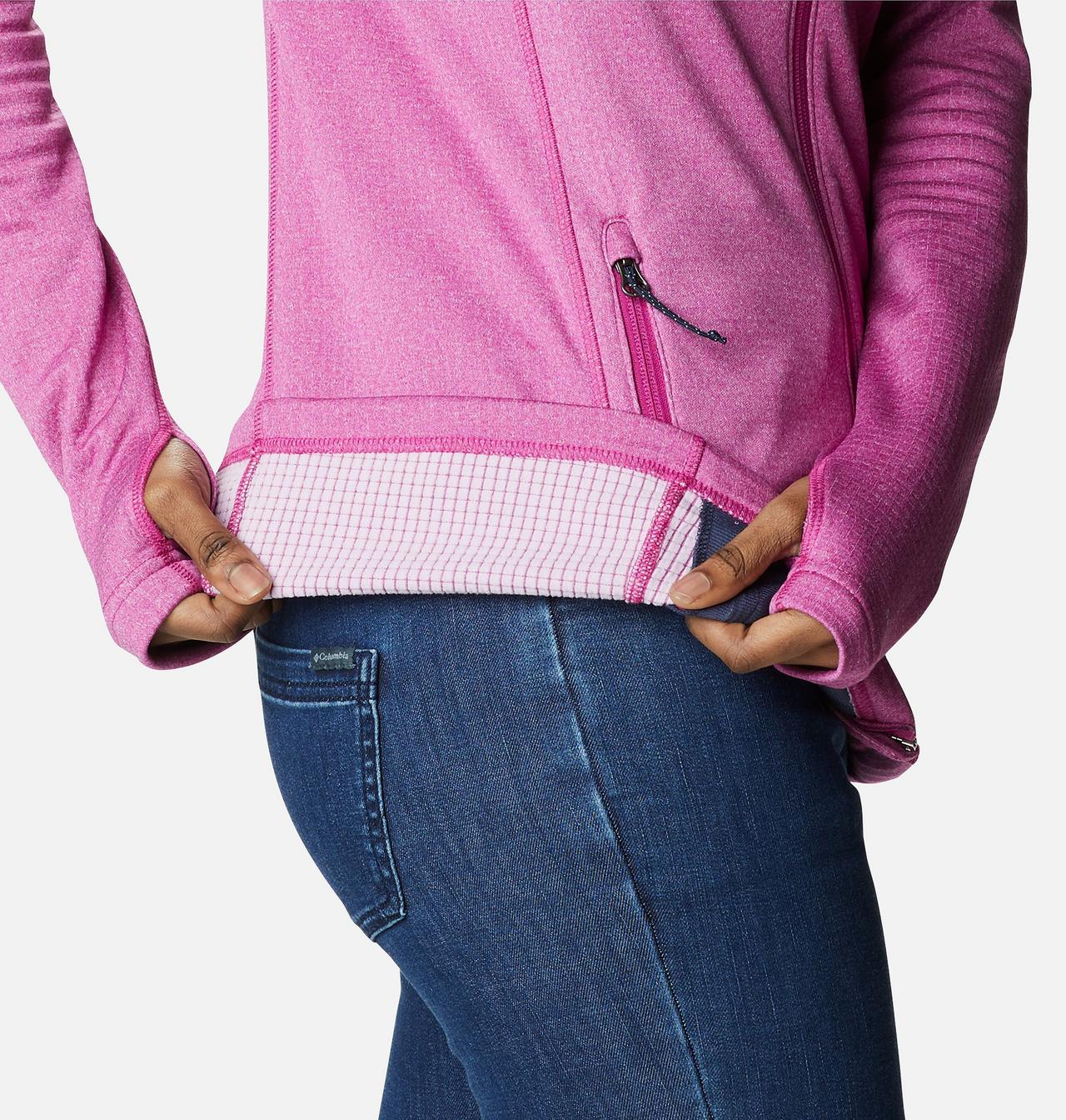 Women's Park View™ Grid Full Zip Fleece Jacket 6
