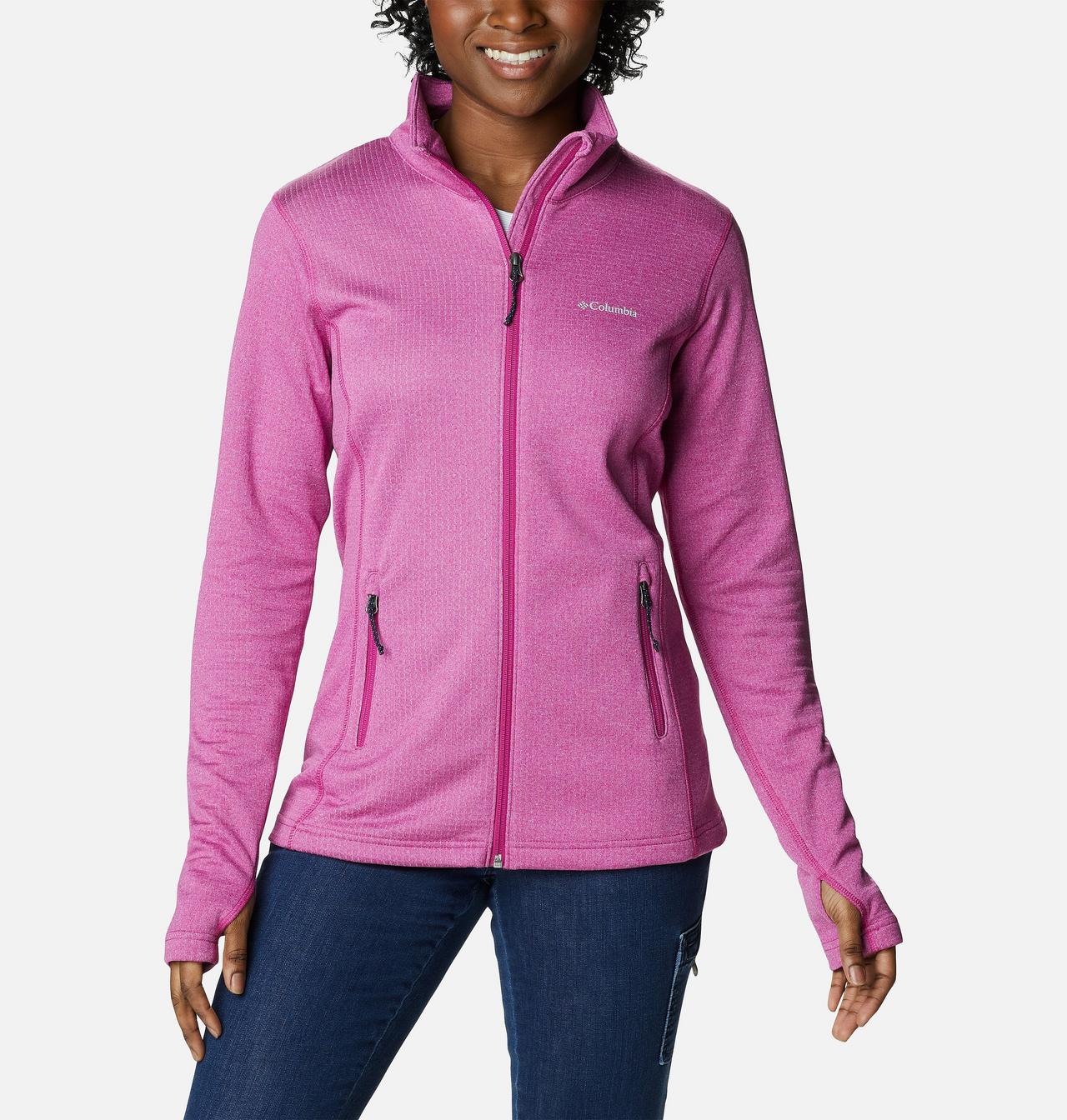 Women's Park View™ Grid Full Zip Fleece Jacket 1