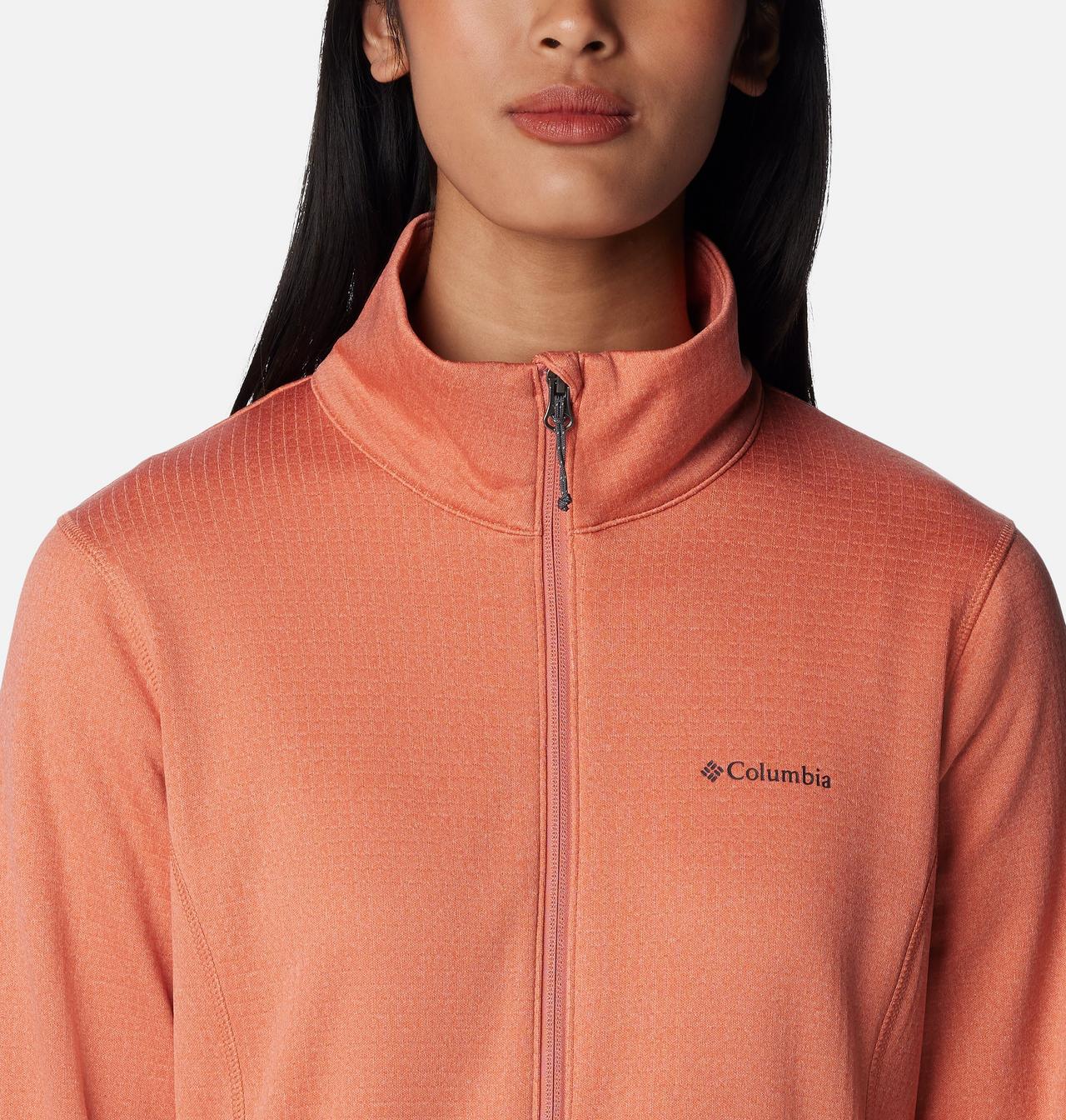 Women's Park View™ Grid Full Zip Fleece Jacket 4