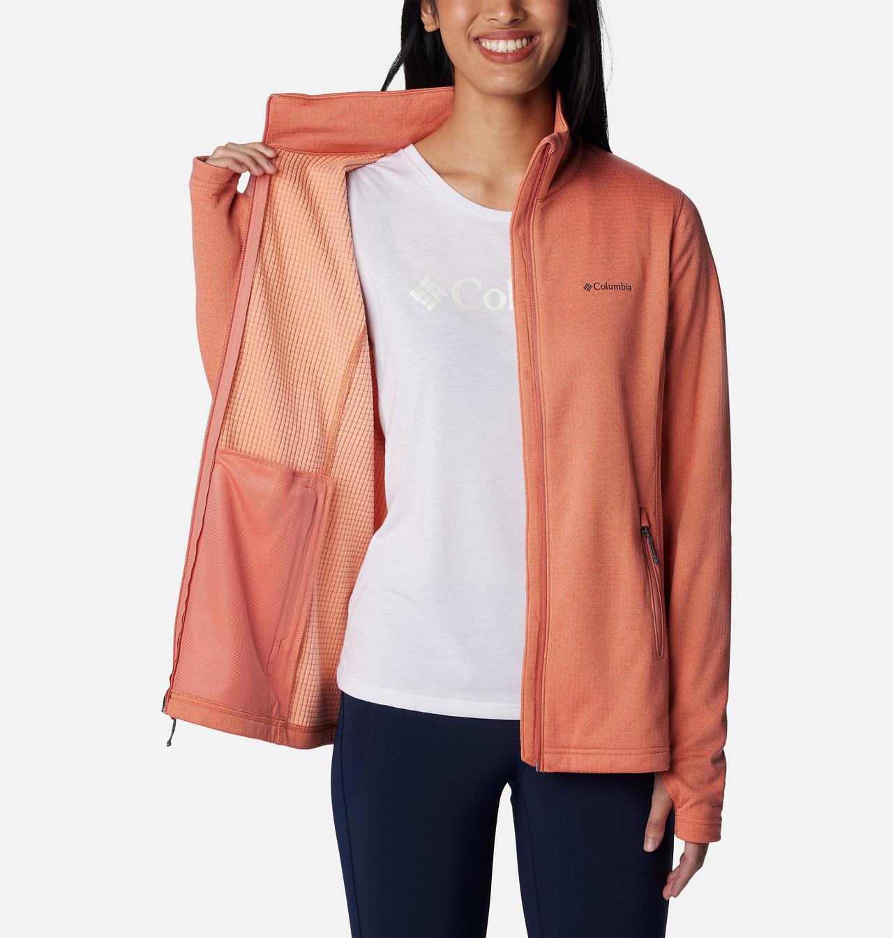 Women's Park View™ Grid Full Zip Fleece Jacket 5