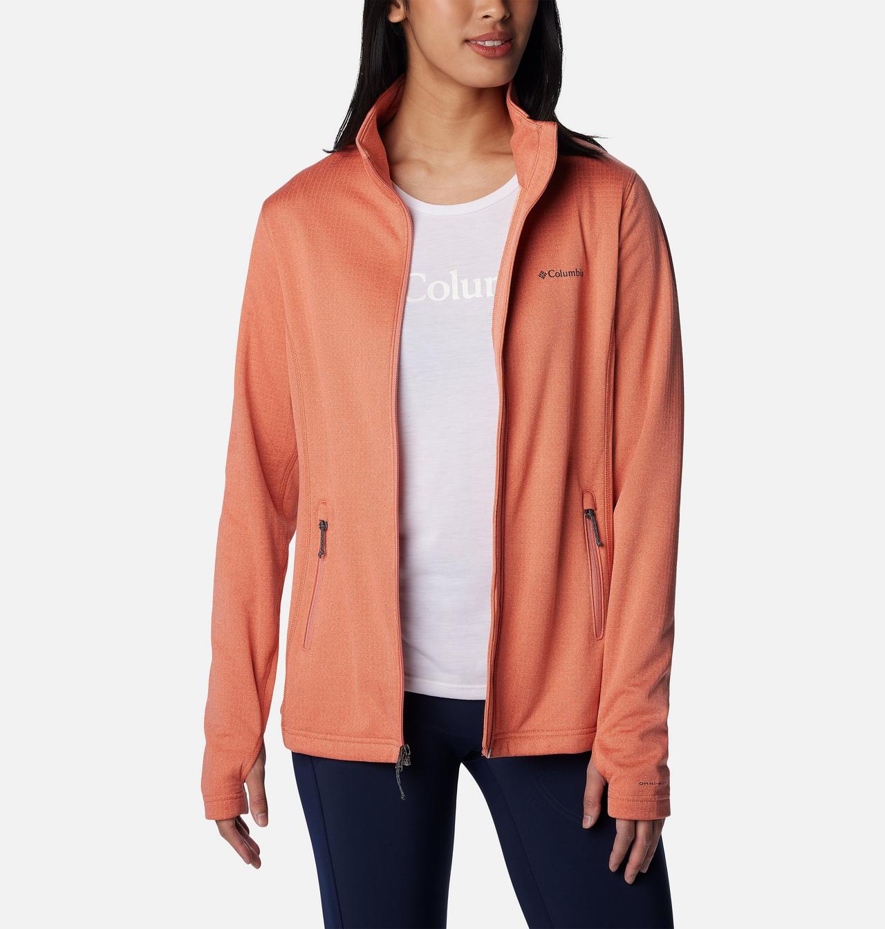 Women's Park View™ Grid Full Zip Fleece Jacket 8