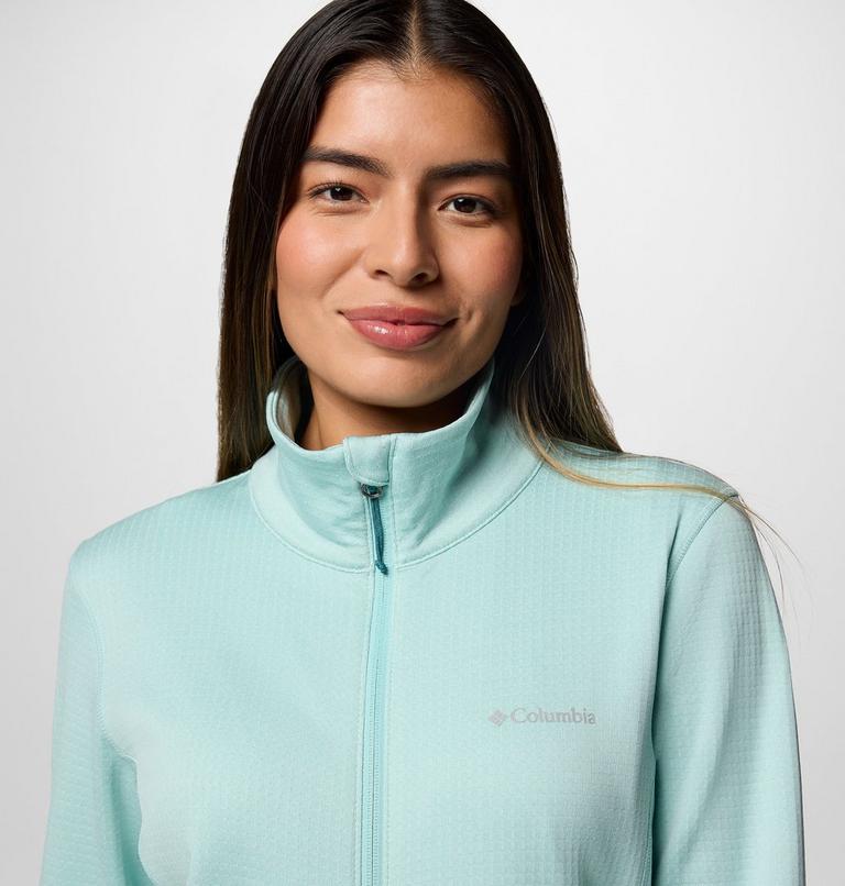Women's Park View Technical Fleece Jacket, Color: Spray, image 4