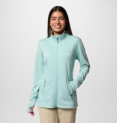 Women's Park View Technical Fleece Jacket, Color: Spray, image 1