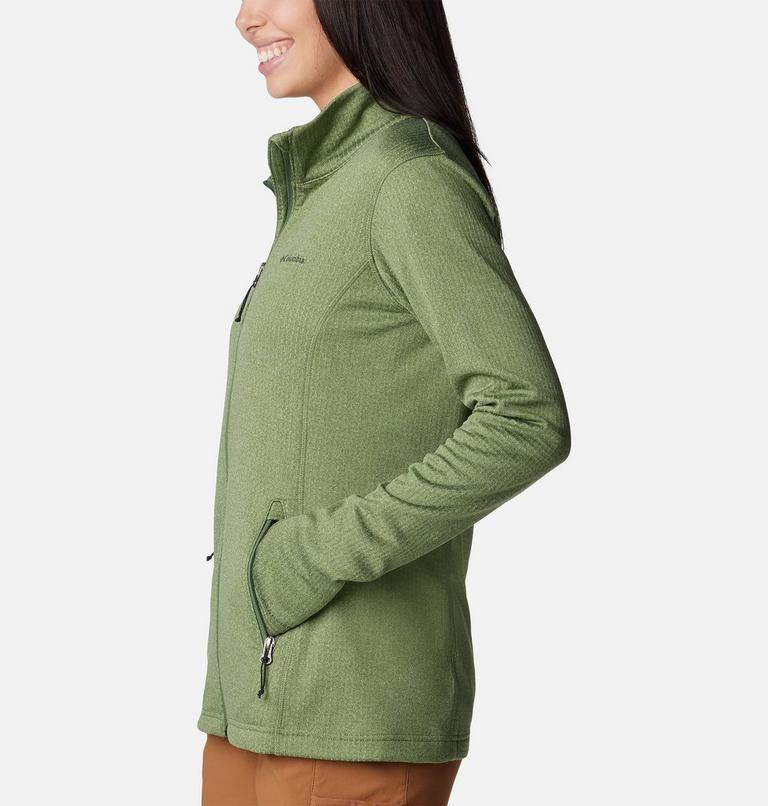 Women's Park View Technical Fleece Jacket, Color: Canteen Heather, image 3