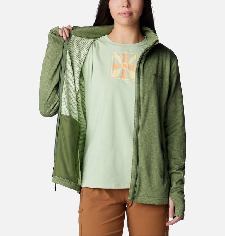 Women's Park View Technical Fleece Jacket, Color: Canteen Heather, image 5