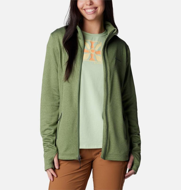 Women's Park View Technical Fleece Jacket, Color: Canteen Heather, image 8