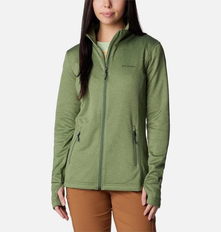 Women's Park View Technical Fleece Jacket, Color: Canteen Heather, image 1