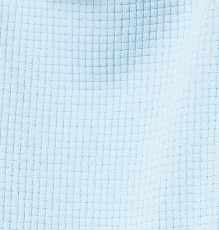 W Park View Grid Fleece Full Zip | 456 | S, Color: Vista Blue Heather, image 6