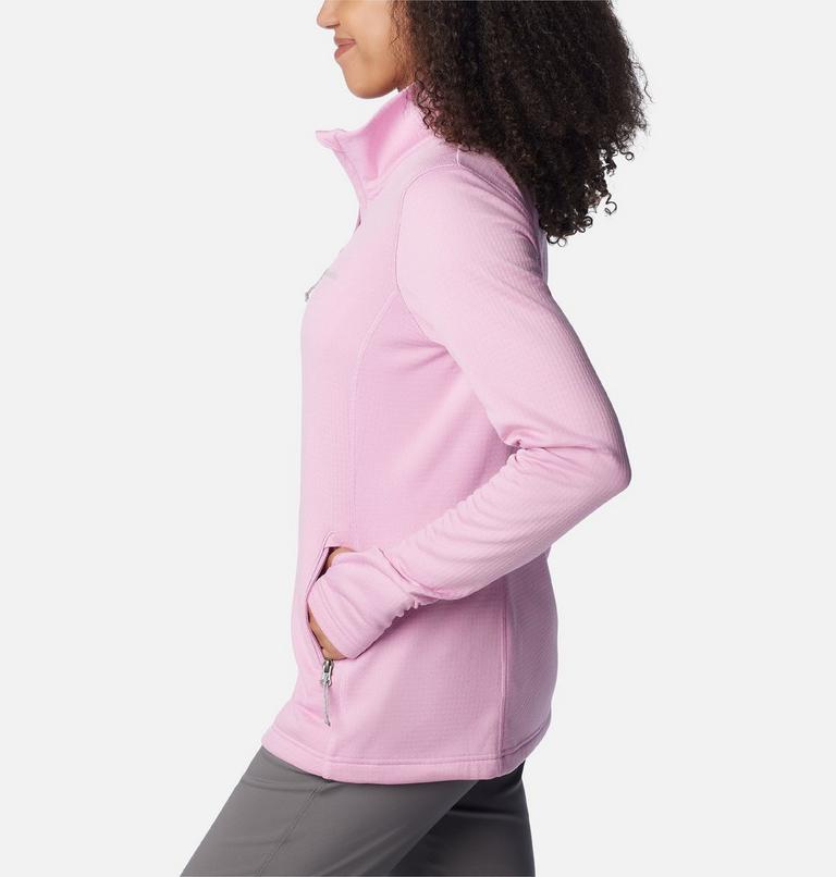 Women's Park View Technical Fleece Jacket, Color: Cosmos Heather, image 3