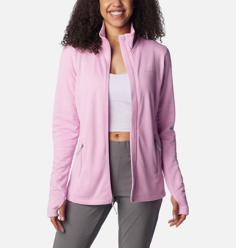Women's Park View Technical Fleece Jacket, Color: Cosmos Heather, image 8