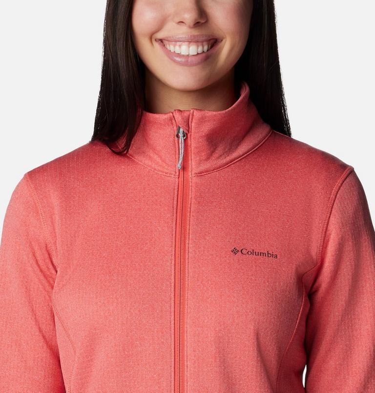 Women's Park View Technical Fleece Jacket, Color: Juicy Heather, image 4
