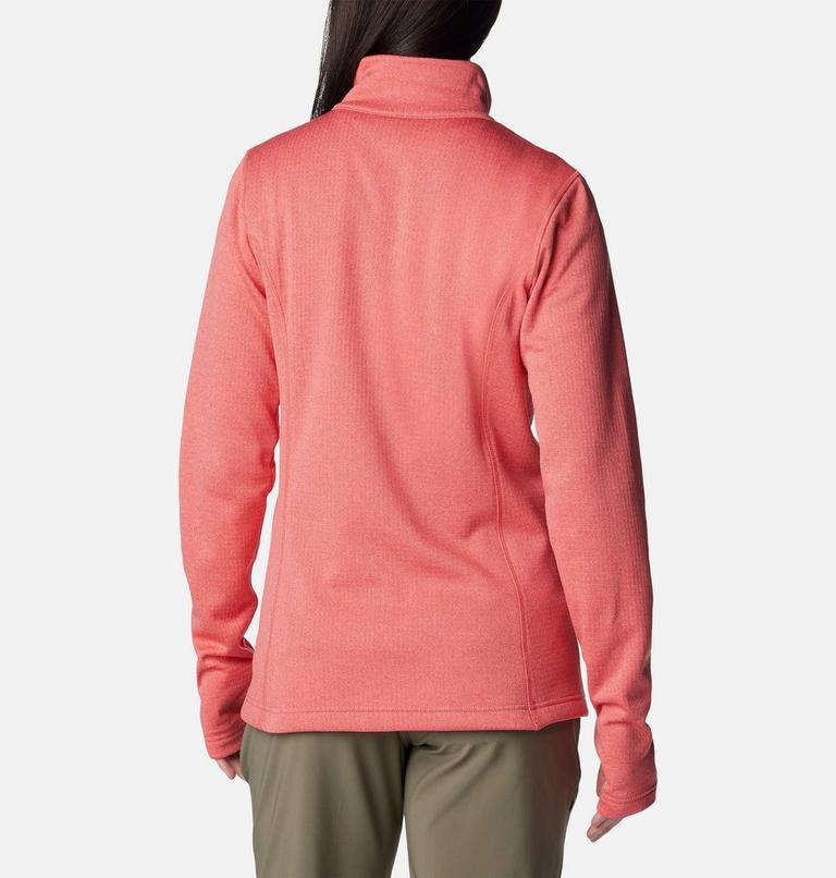 Women's Park View Technical Fleece Jacket, Color: Juicy Heather, image 2