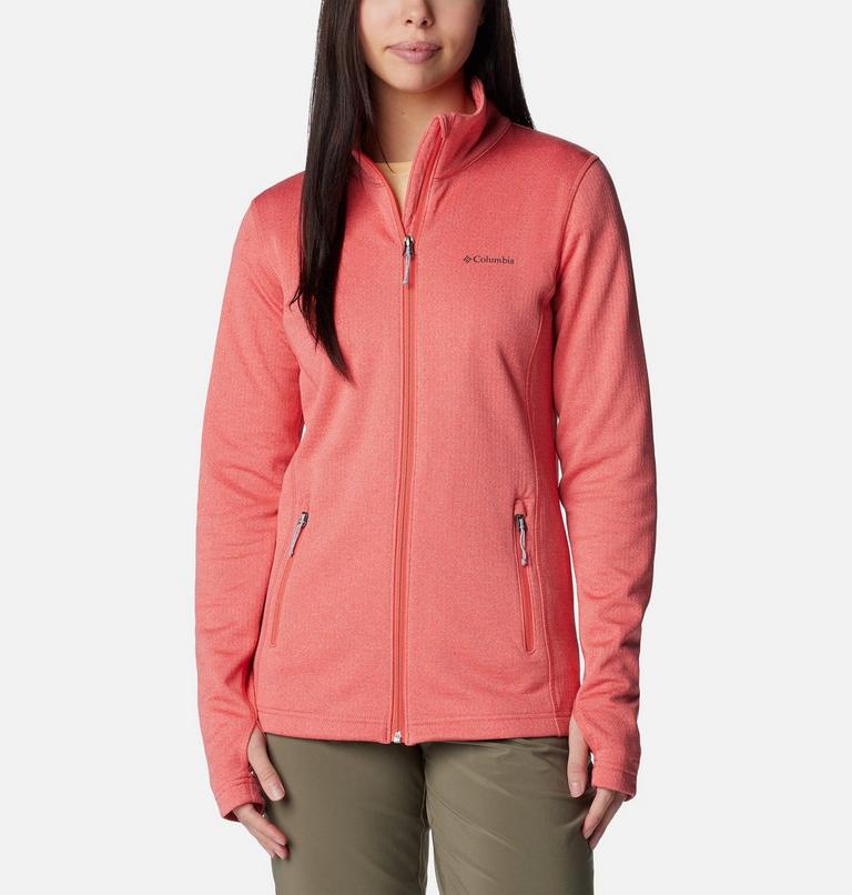 Women's Park View Technical Fleece Jacket, Color: Juicy Heather, image 1