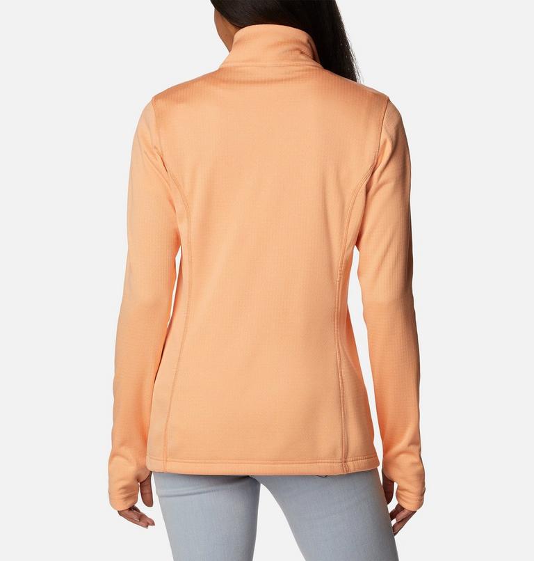 Women's Park View Technical Fleece Jacket, Color: Peach Heather, image 2