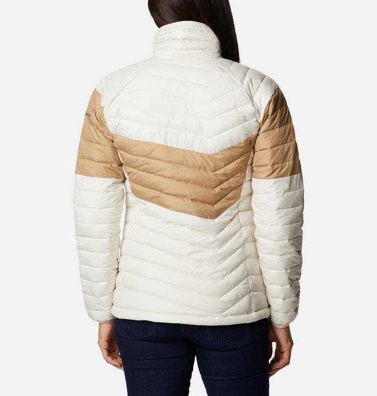 Powder Lite Blocked Jacket | 191 | M, Color: Chalk, Beach, Chalk, image 2