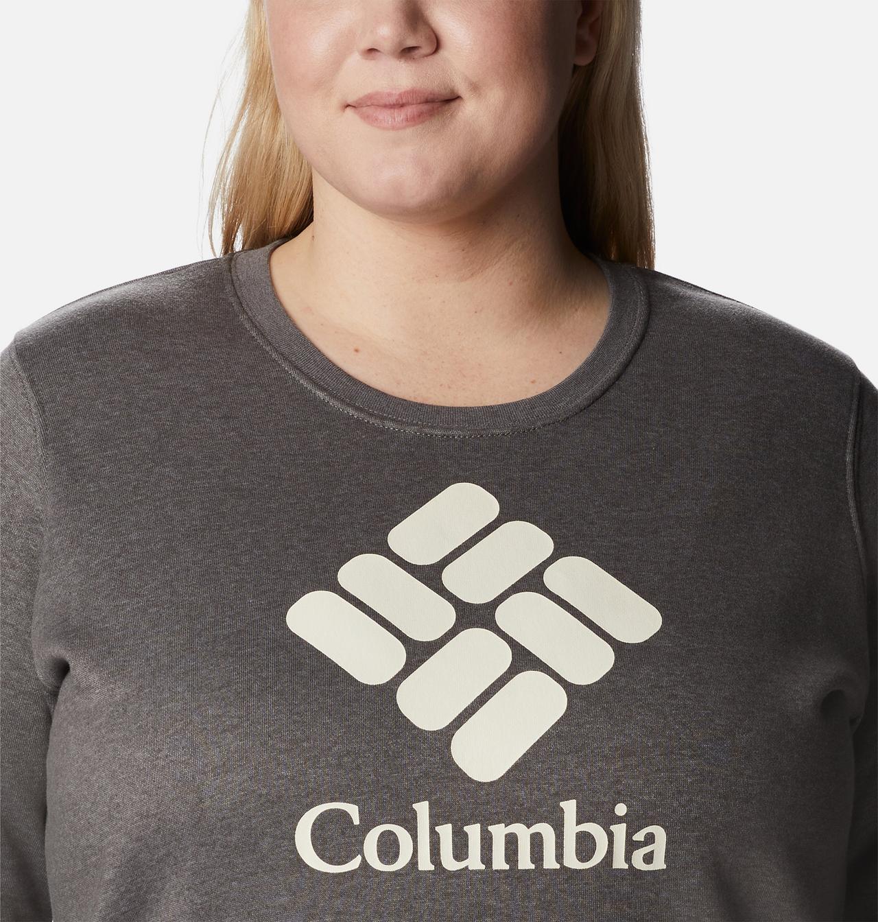 Women's Columbia Trek Graphic Crew Sweatshirt - Plus Size 4