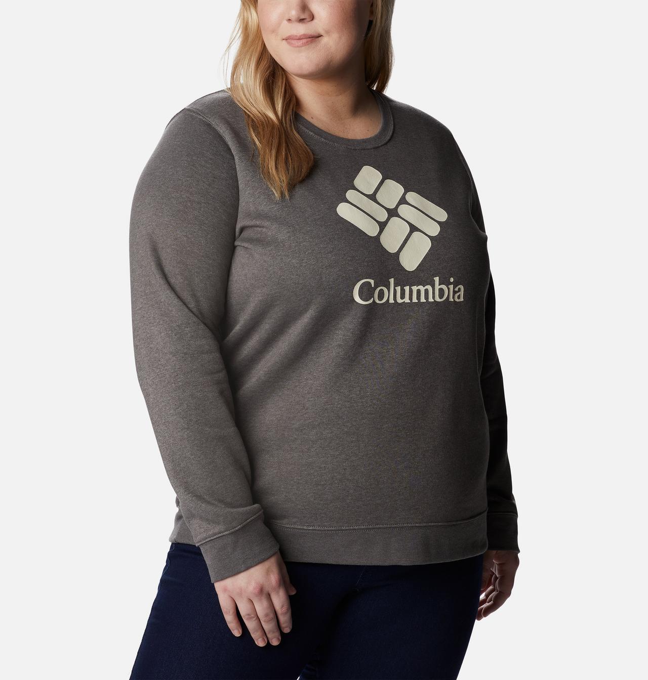 Women's Columbia Trek Graphic Crew Sweatshirt - Plus Size 5