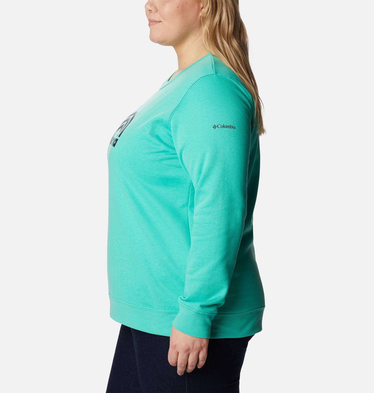 Women's Columbia Trek Graphic Crew Sweatshirt - Plus Size 3