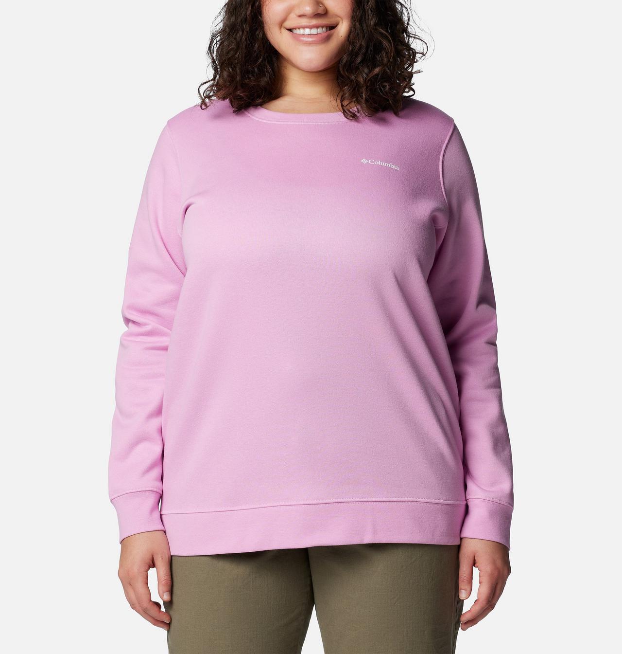 Women's Columbia Trek Graphic Crew Sweatshirt - Plus Size 1