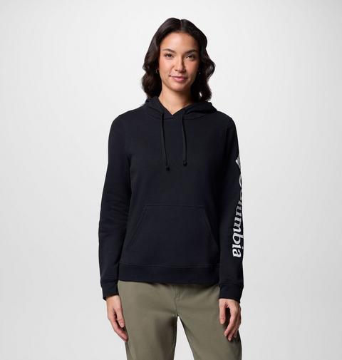 Женское худи Columbia Trek Graphic, цвет: Чёрный