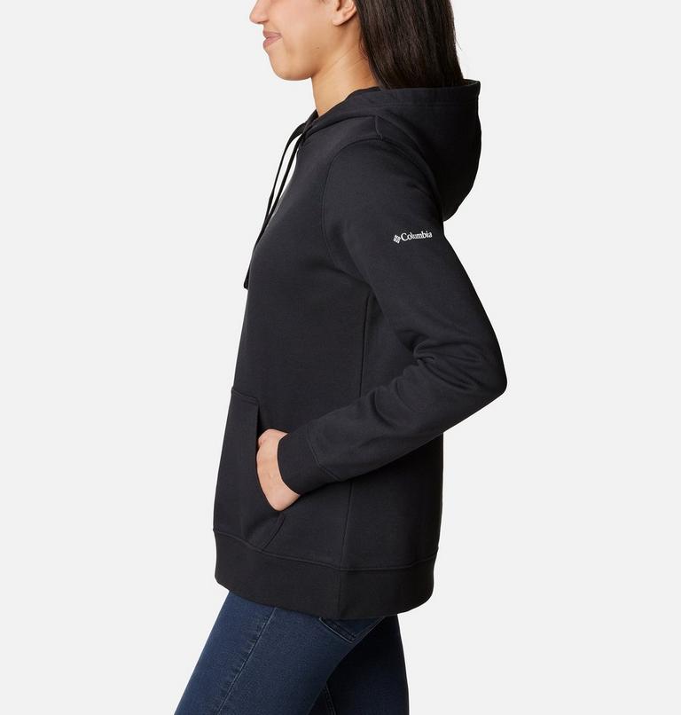 Columbia Trek Graphic Hoodie, Color: Black, White, image 3
