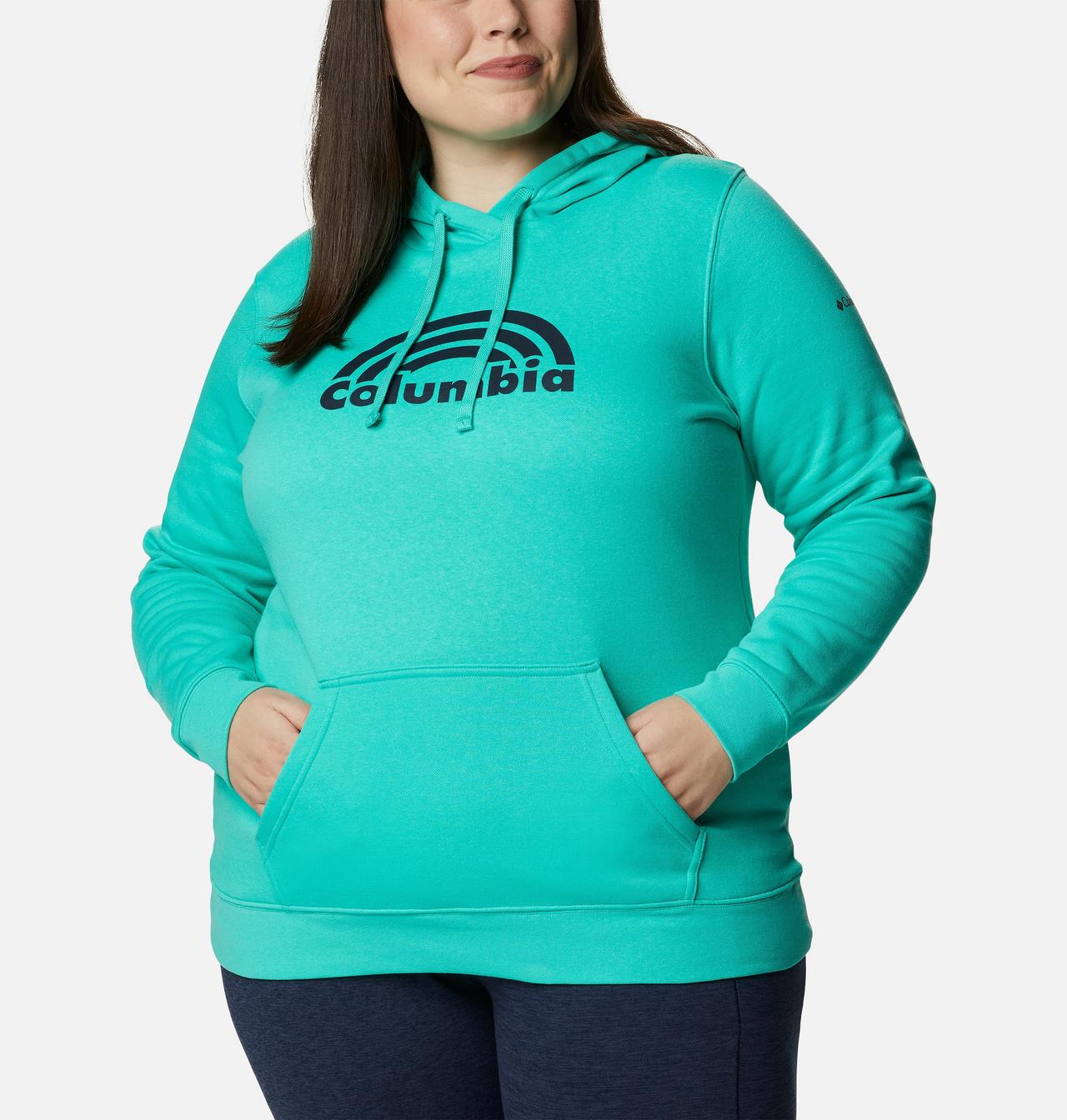 Women's Columbia Trek™ Graphic Hoodie - Plus Size 5