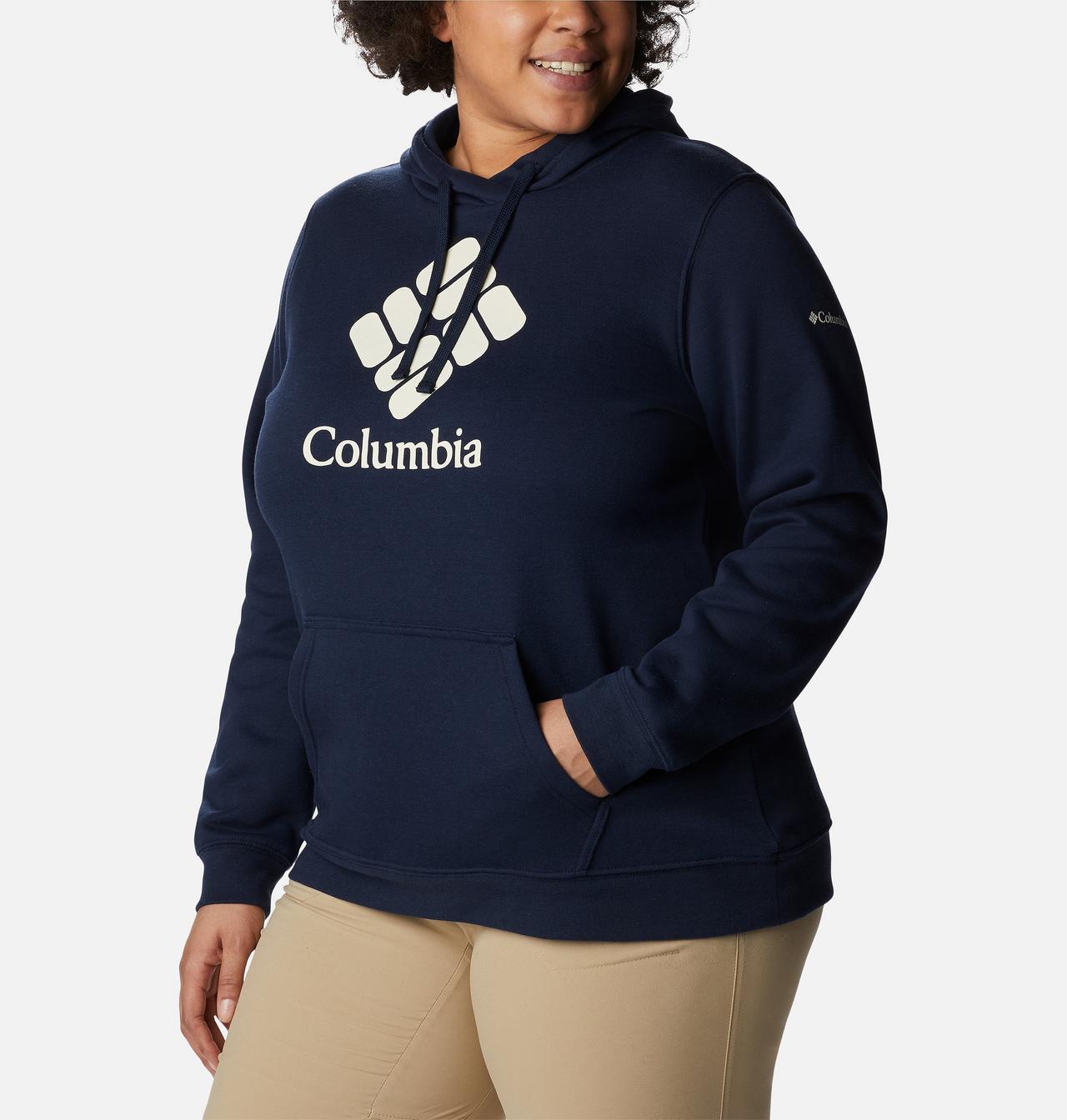 Women's Columbia Trek™ Graphic Hoodie - Plus Size 5