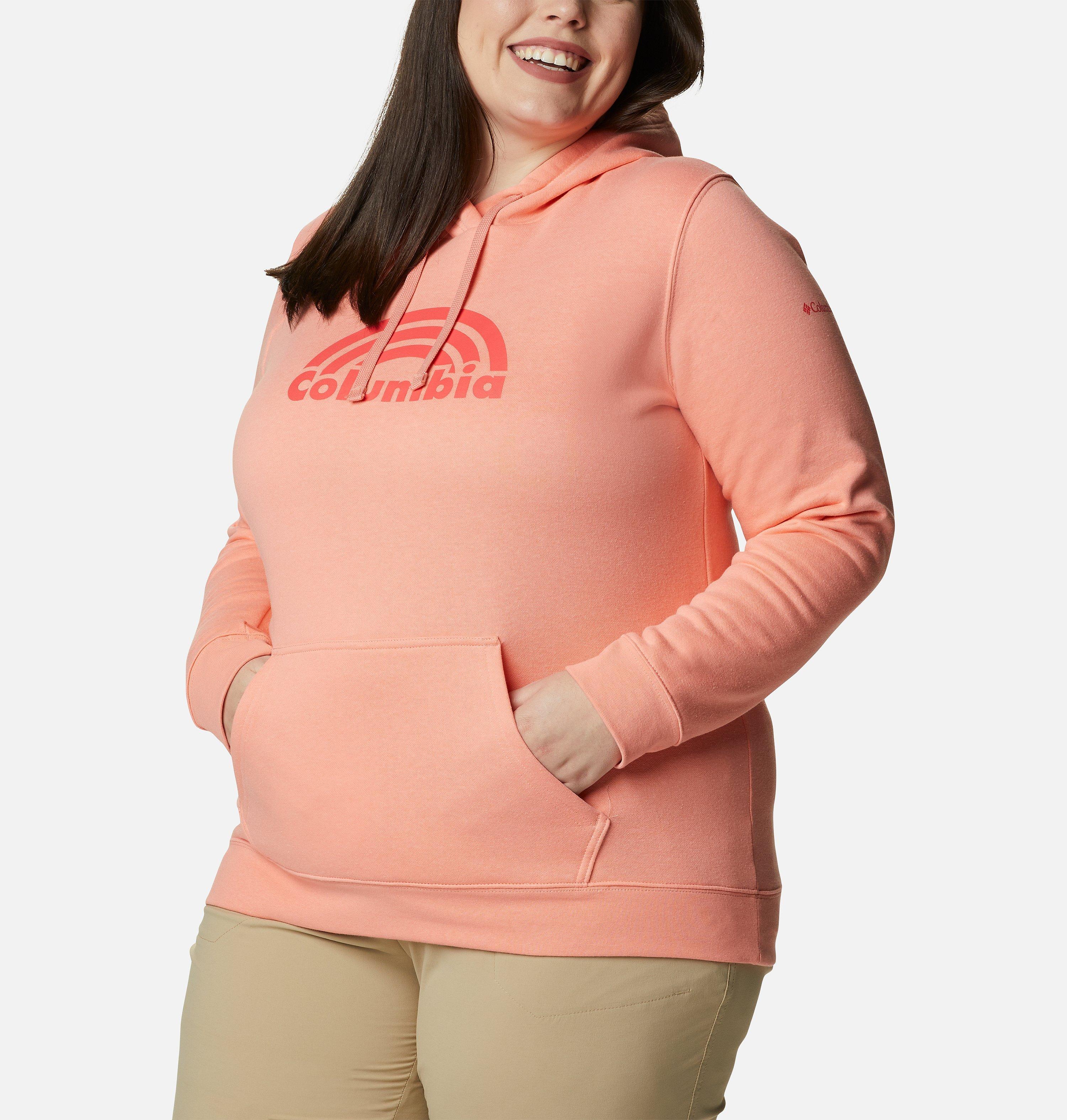 Women's Columbia Trek Graphic Hoodie - Plus Size 5